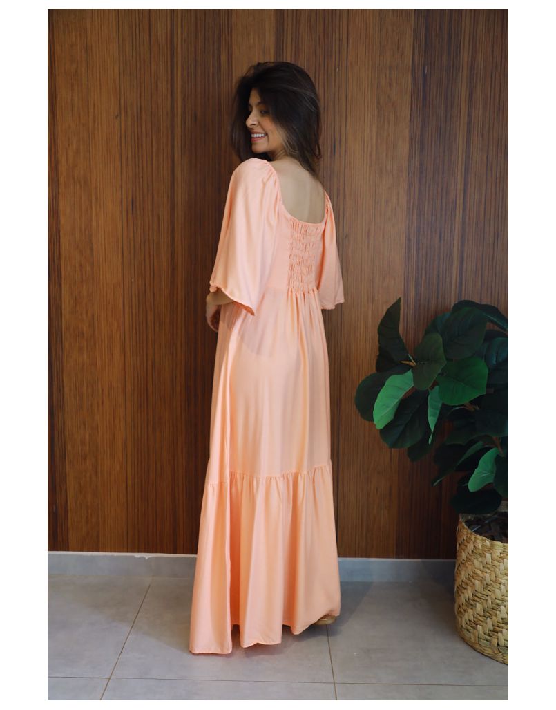 Vestido Valentina Salmão