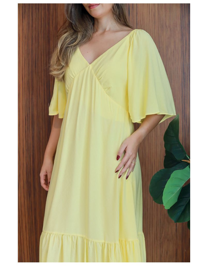 Vestido Valentina Amarelo