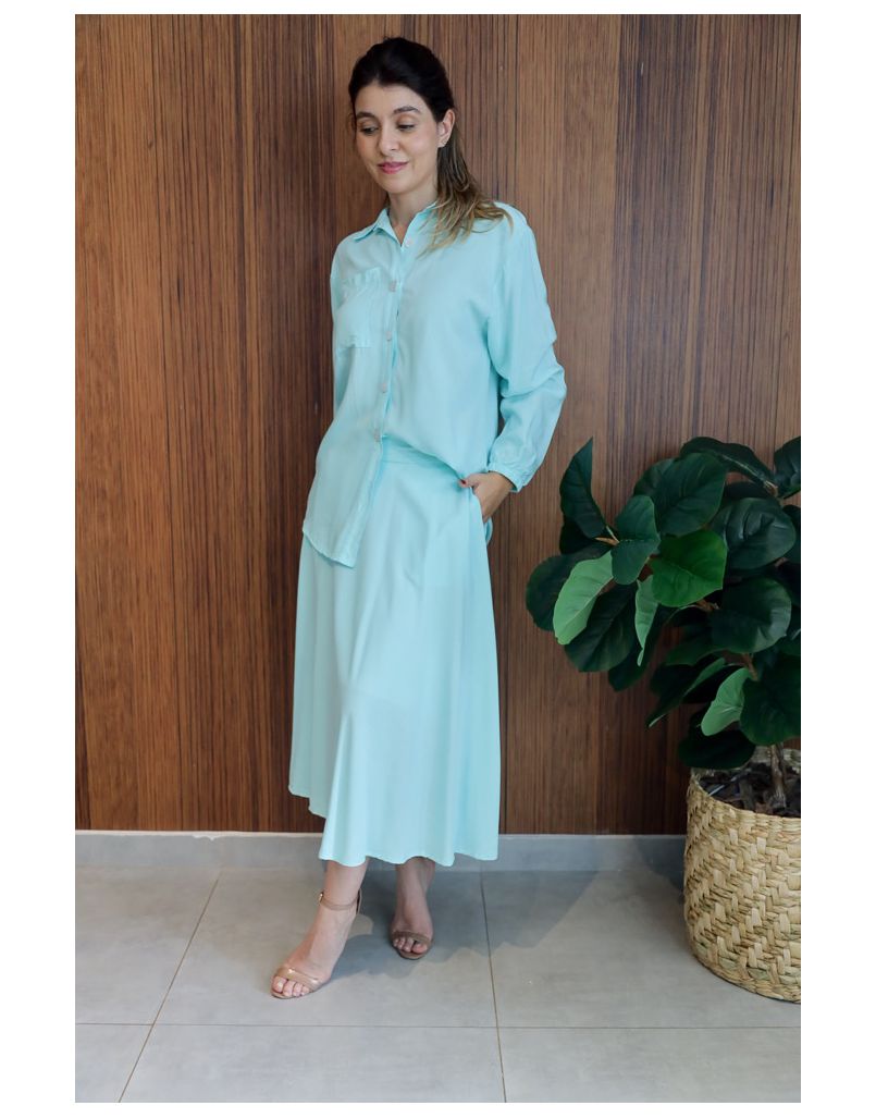 Conjunto Copacabana Verde Água - IZABELA ROSA