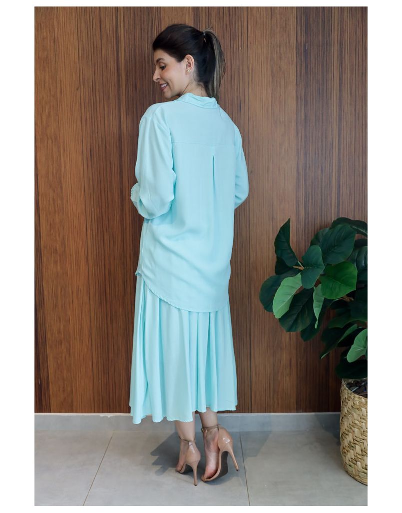 Conjunto Copacabana Verde Água