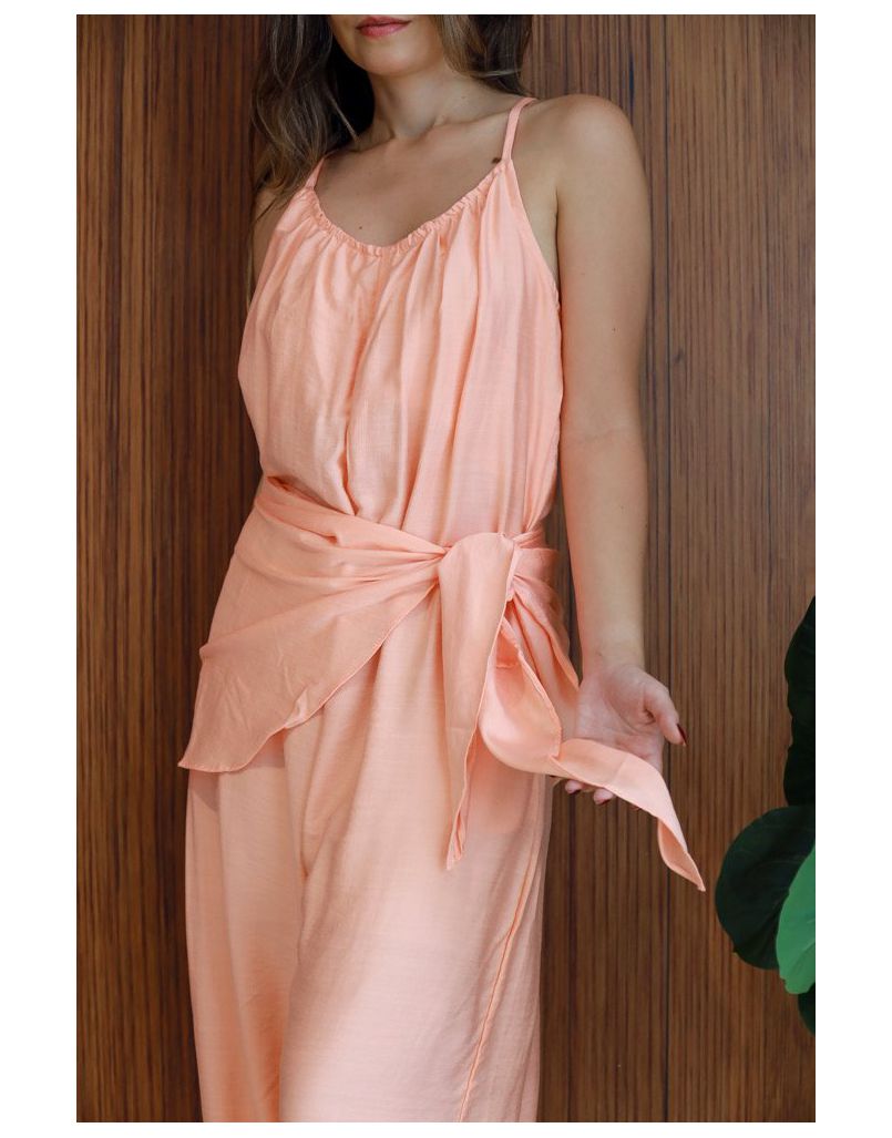 Macacão Pareo Salmão