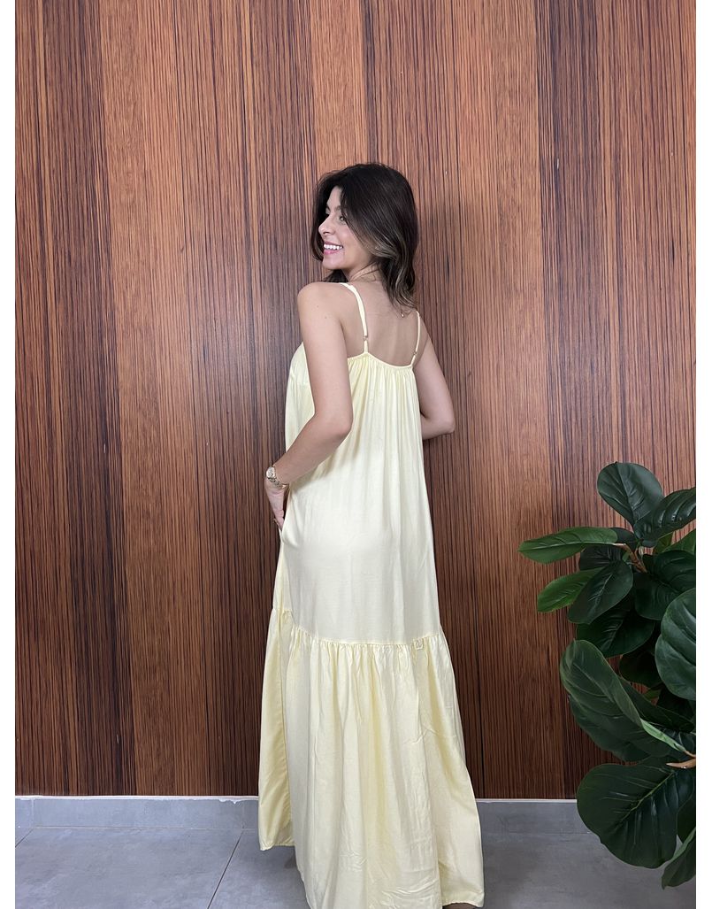 Vestido Celine Amarelo