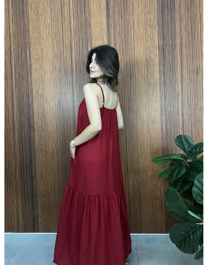 Vestido Celine Vermelho