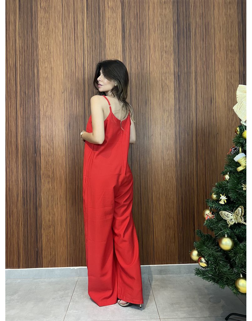 Macacão Angra Vermelho