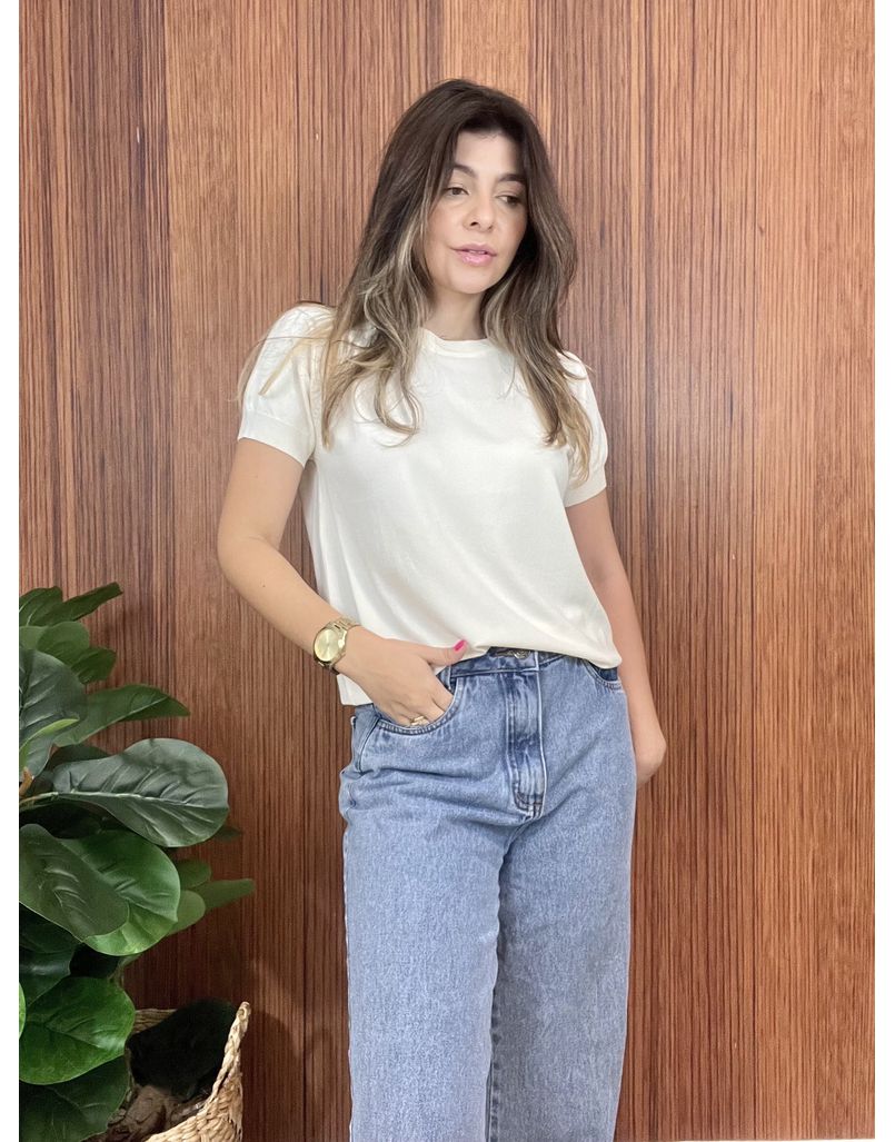 Blusa Tricot Premium Off - IZABELA ROSA