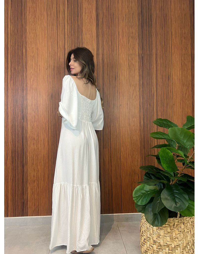 Vestido Valentina Branco