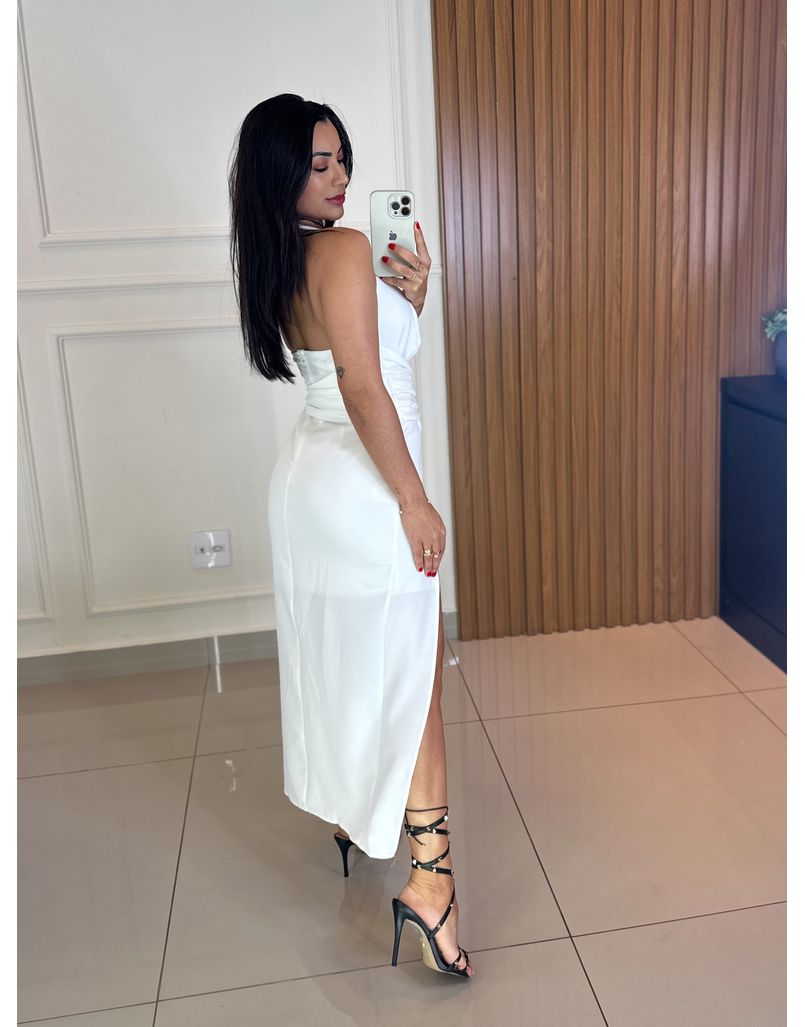 Vestido Midi Vera Branco 