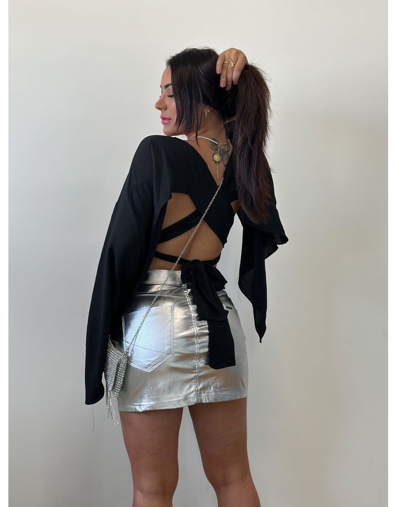 Cropped Dandara Preto