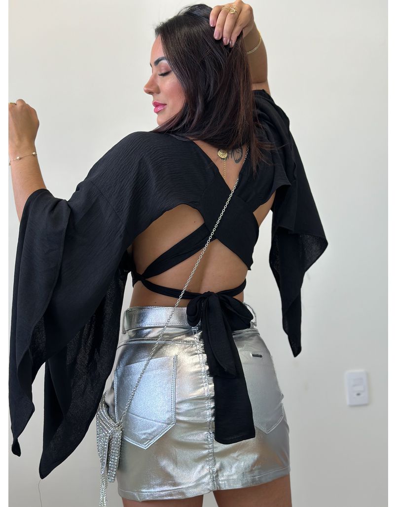 Cropped Dandara Preto