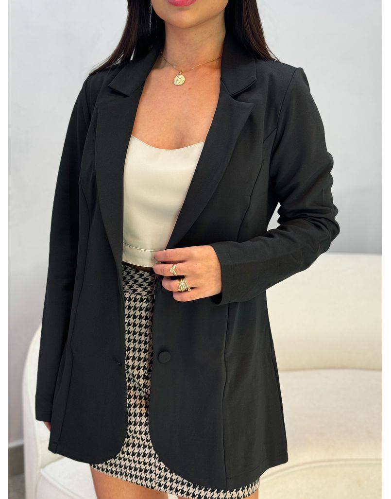 Blazer Eleonora Preto