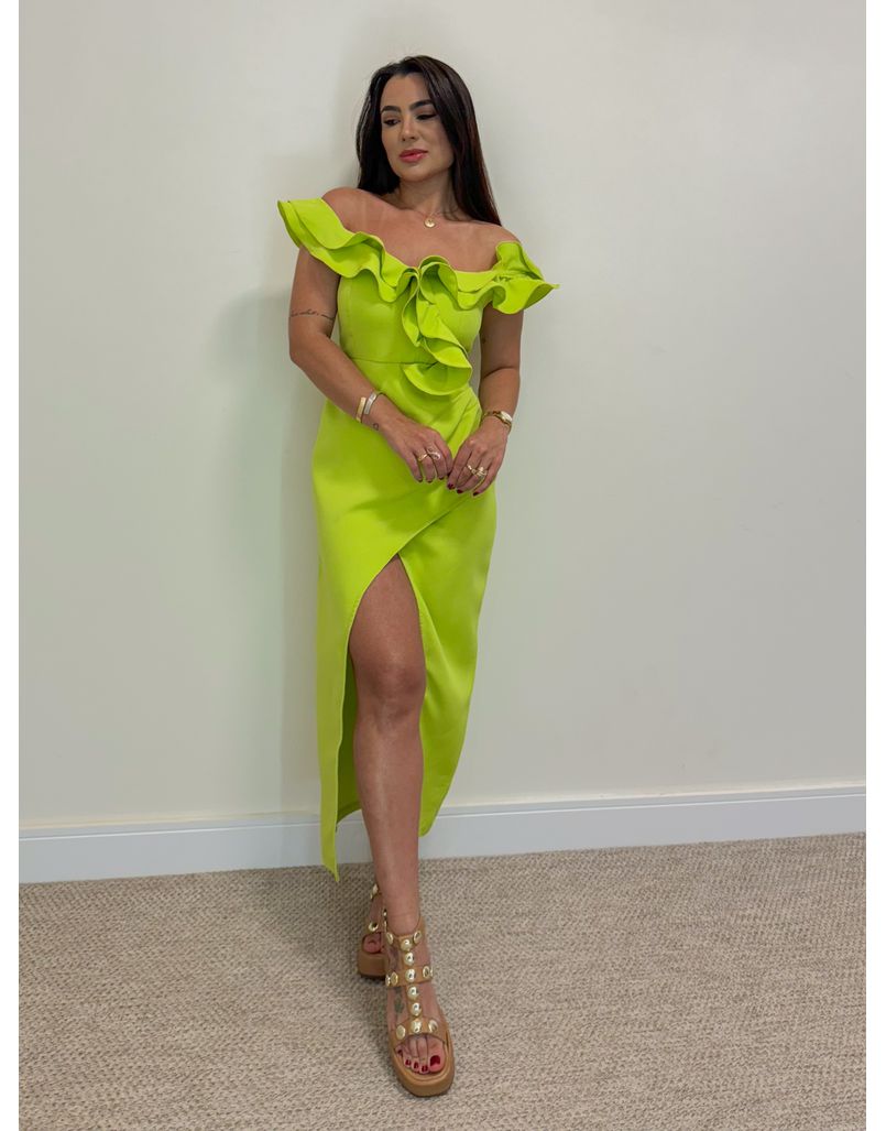 Vestido Babado Isadora Lima
