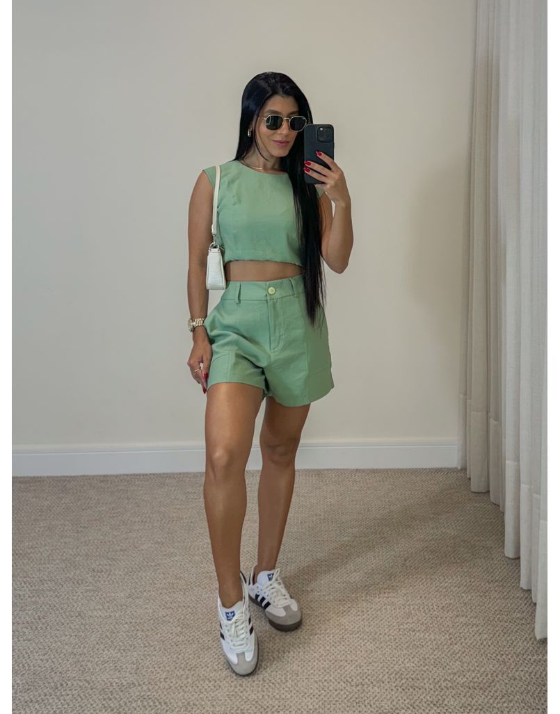 Conjunto Short Mali Verde