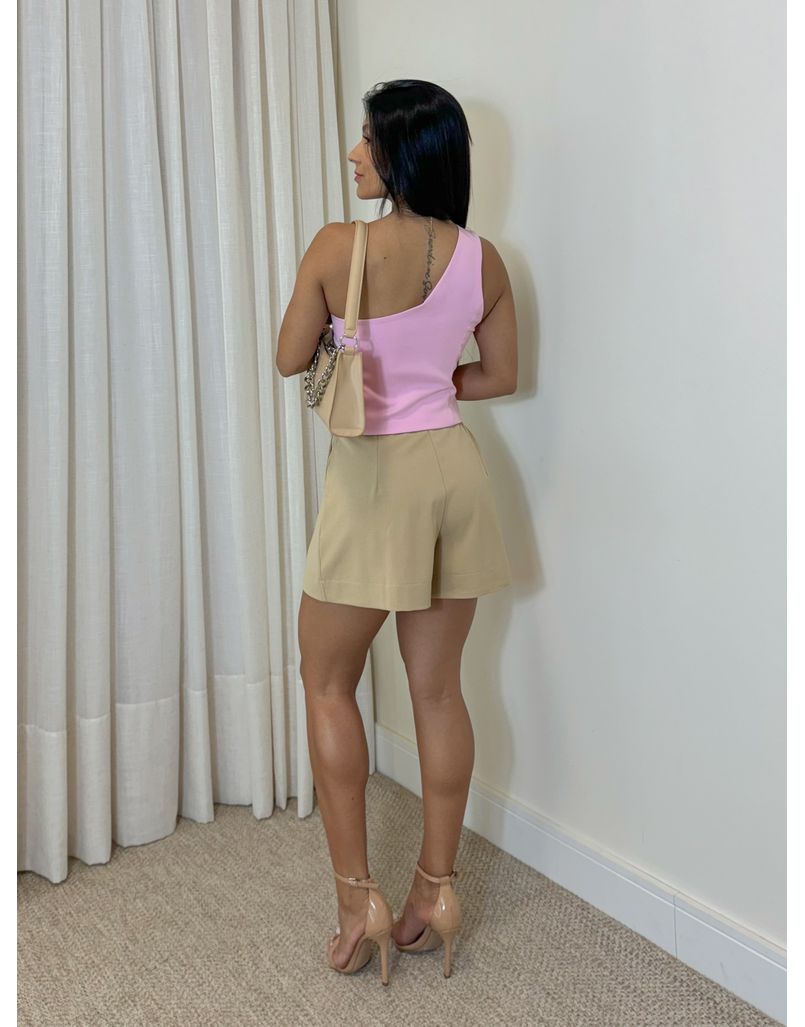 Colete Ombro Só Rosa Bebê