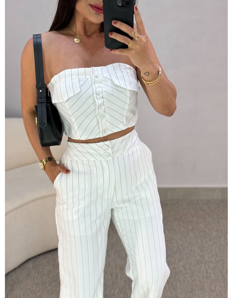 Conjunto Risca de Giz Branco
