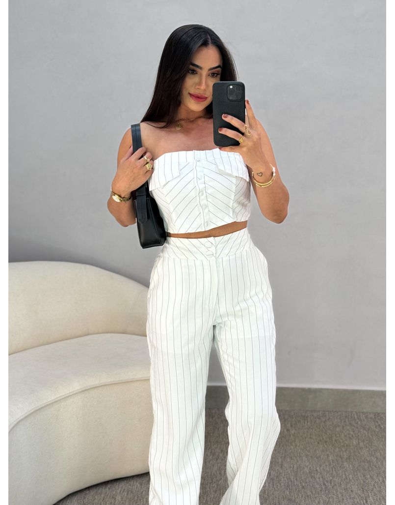 Conjunto Risca de Giz Branco
