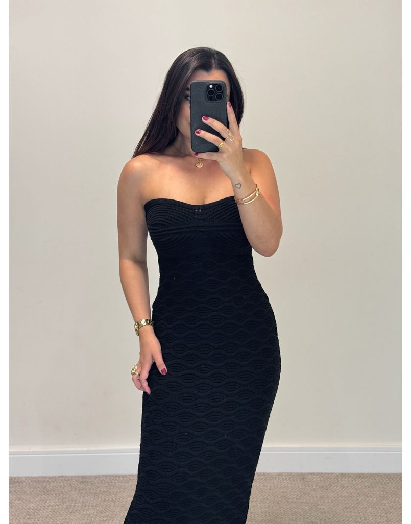Vestido Tomara Que Caia Poliana Preto
