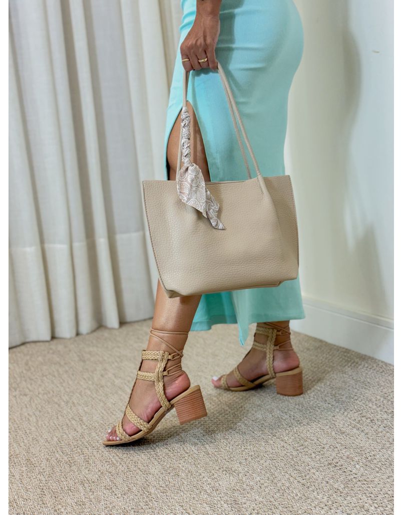 Bolsa Alça Gisele Areia 
