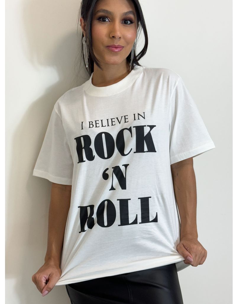 Camiseta Rock Off - Loja La Mina 