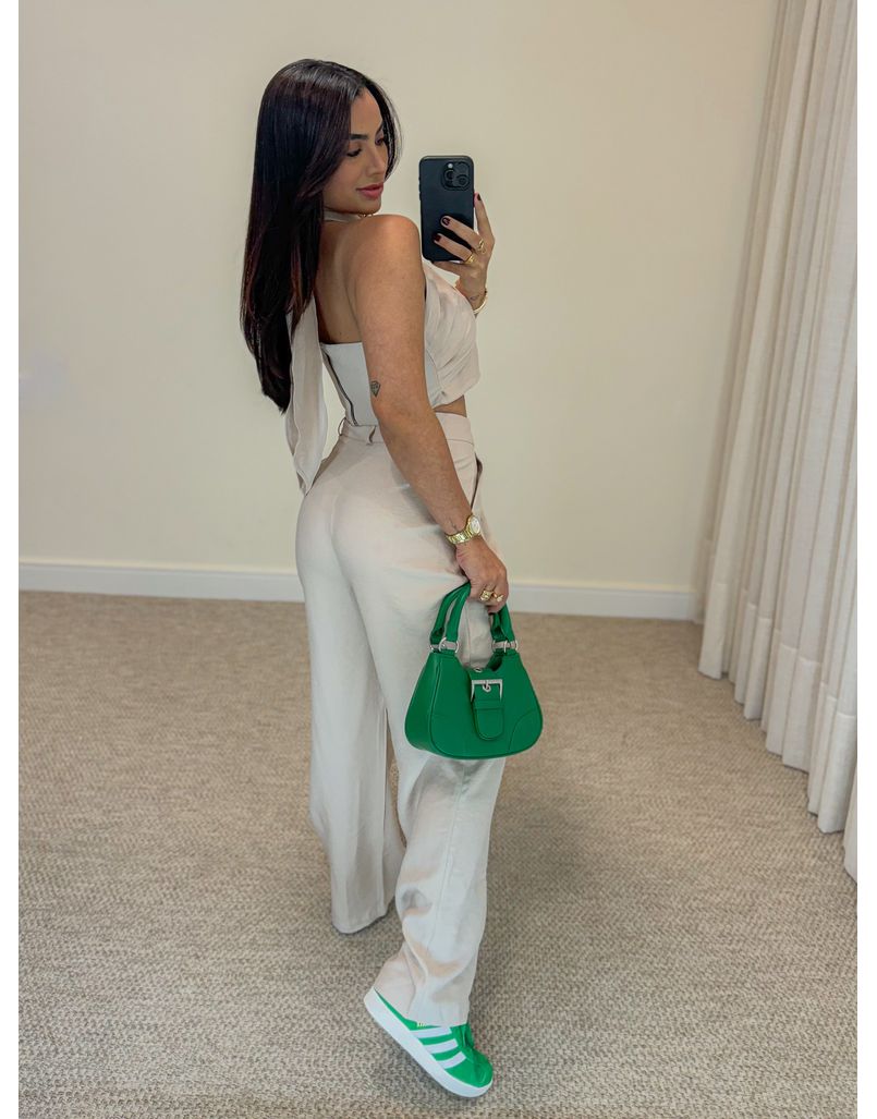 Conjunto Calça Nayane Areia