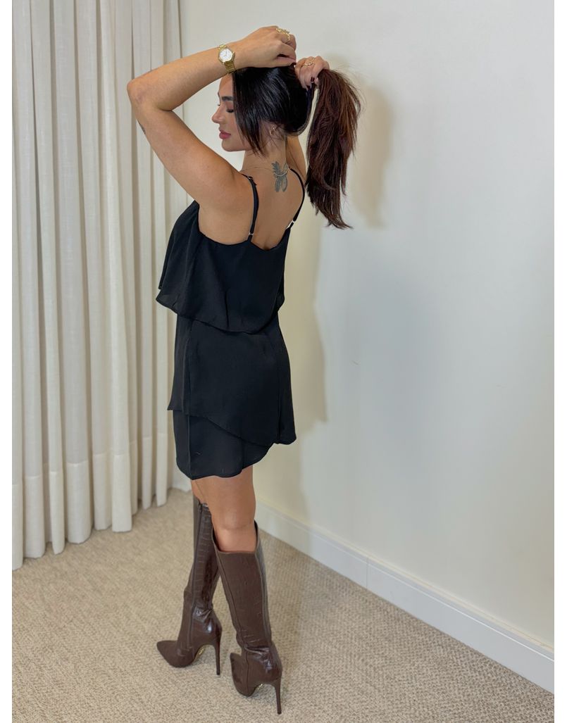 Vestido Alcinha Jordânia Preto