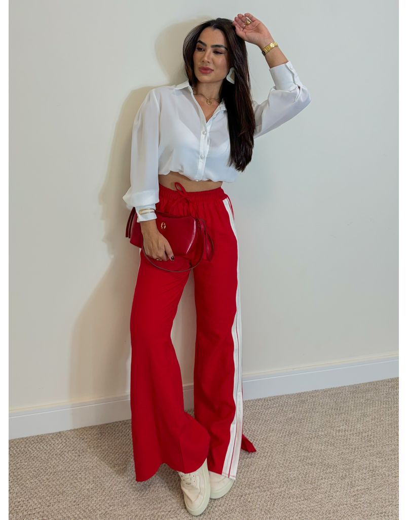 Camisa Seda Pietra Branca 