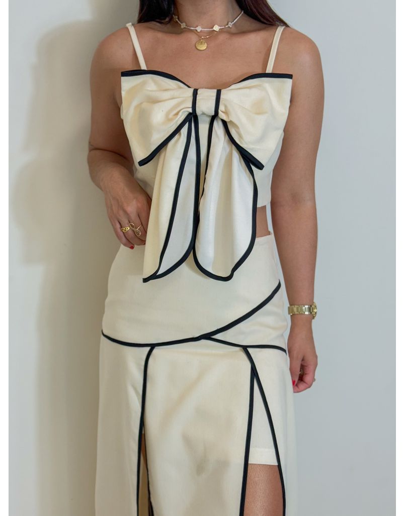 Conjunto Linho Dandara Cru
