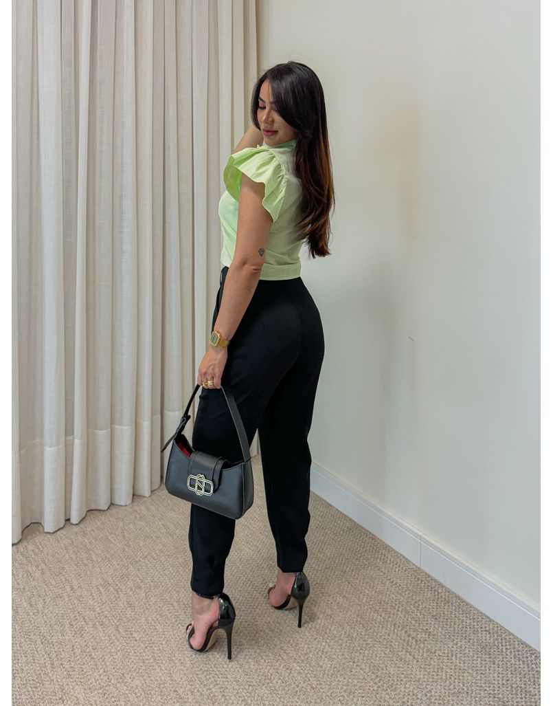 Cropped Camisa Maia Verde