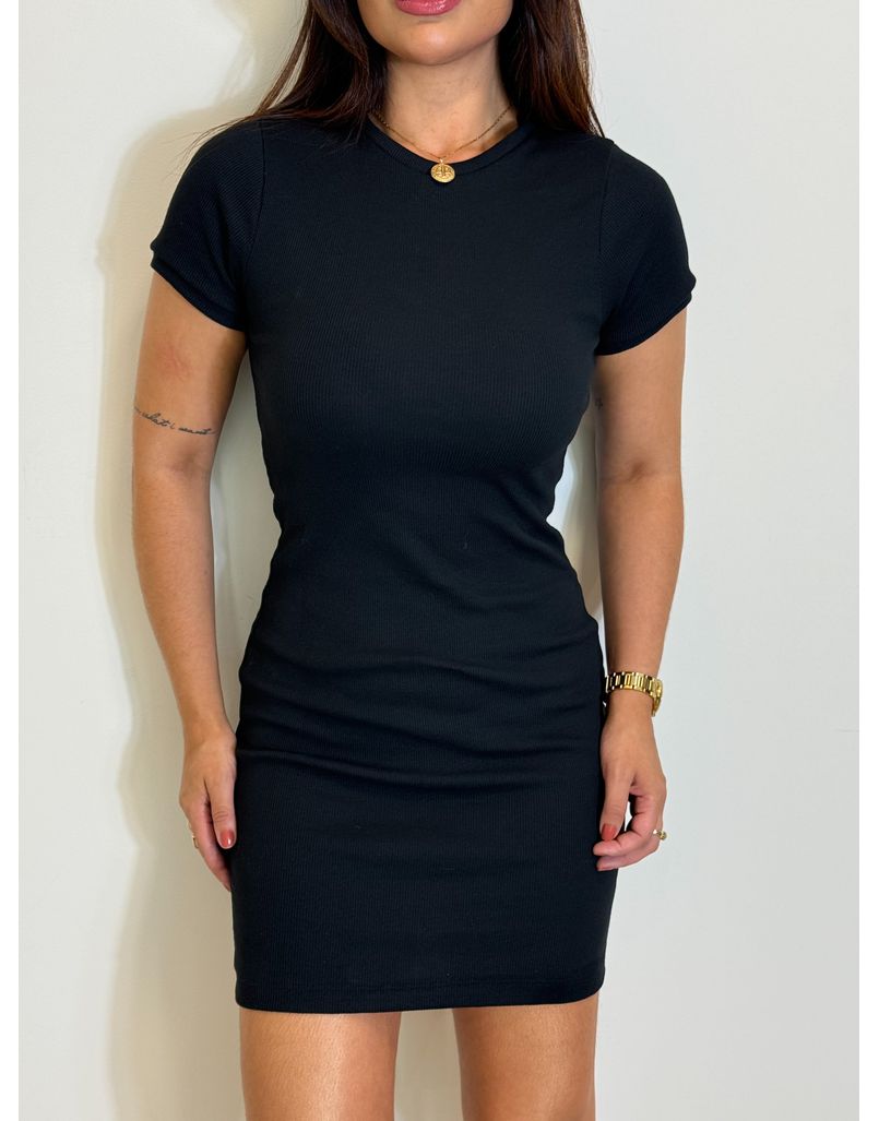 Vestido Tubinho Eva Preto
