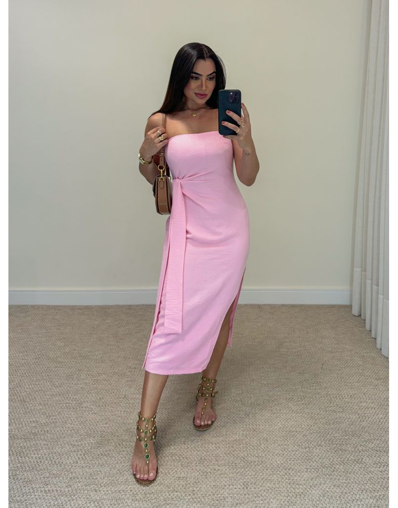 Vestido Tomara Que Caia Sarah Rosa 