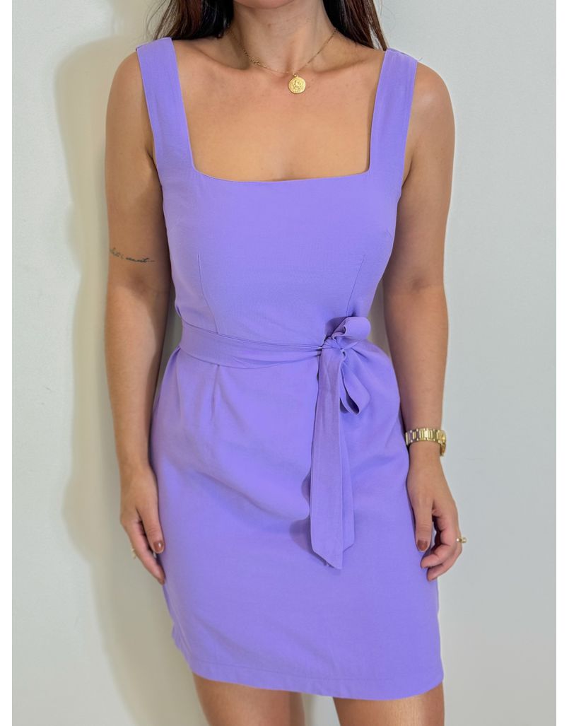Vestido Alça Camile Lavanda