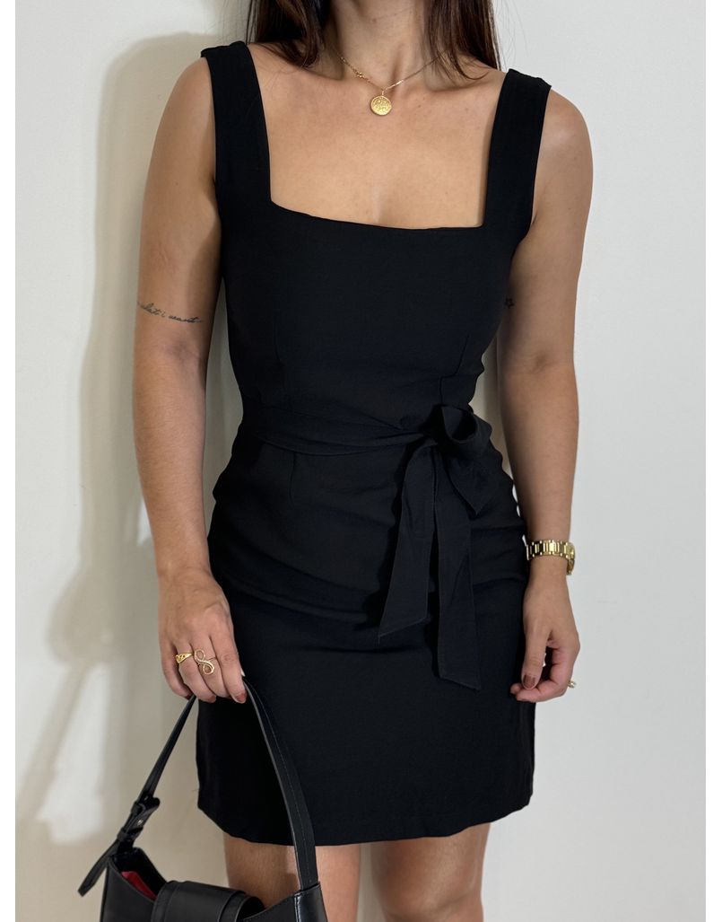 Vestido Alça Camile Preto