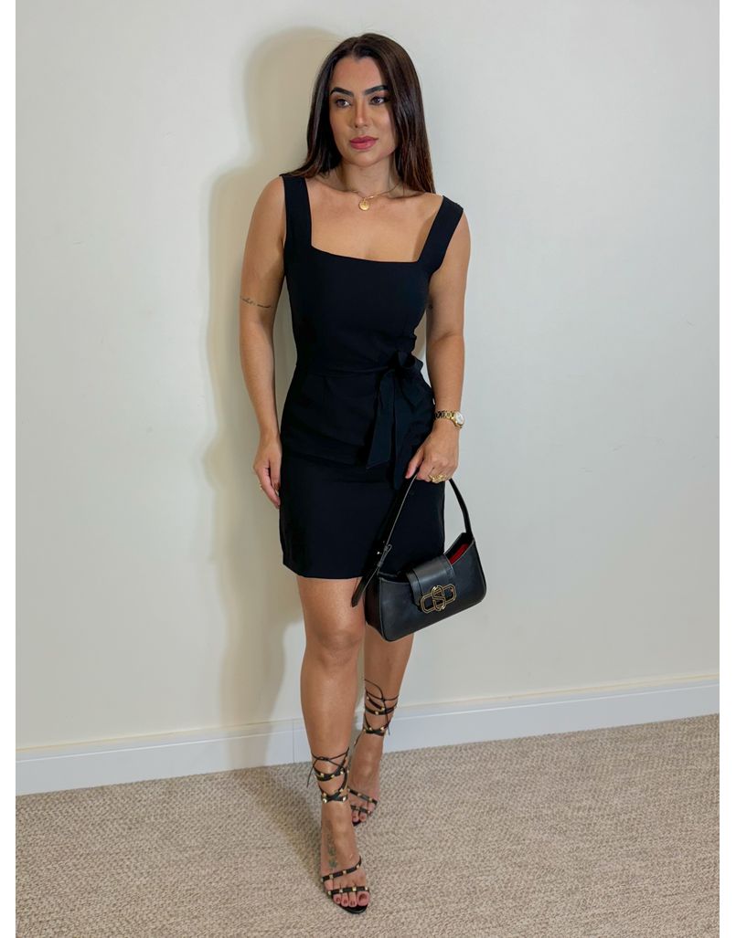 Vestido Alça Camile Preto