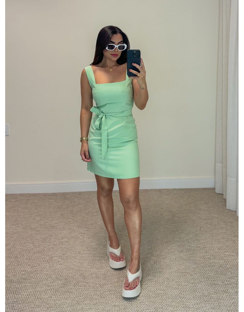 Vestido Alça Camile Verde