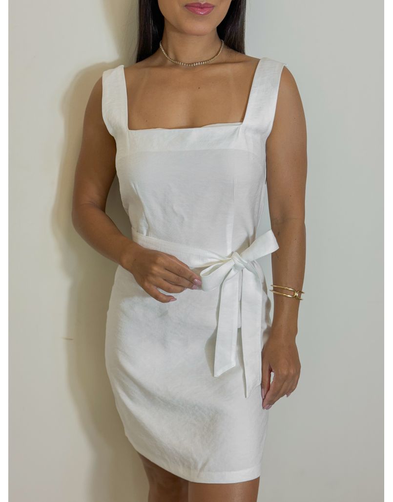 Vestido Alça Camile Off - Loja La Mina 