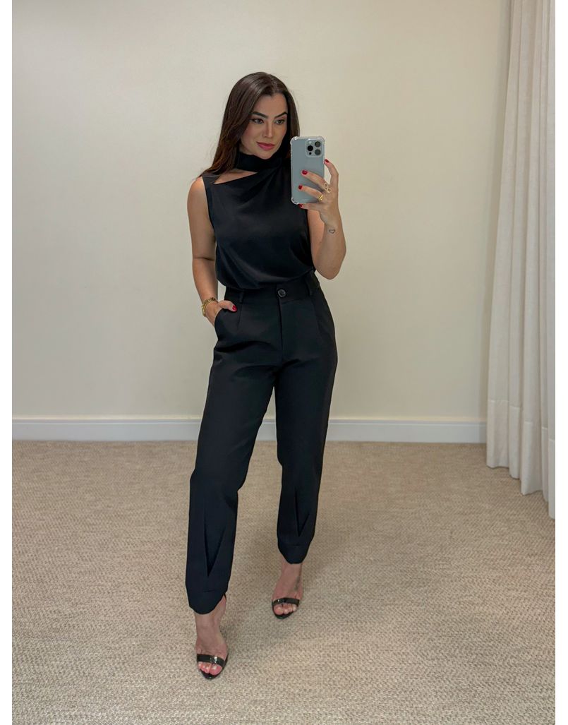 Blusa Eliana Preta