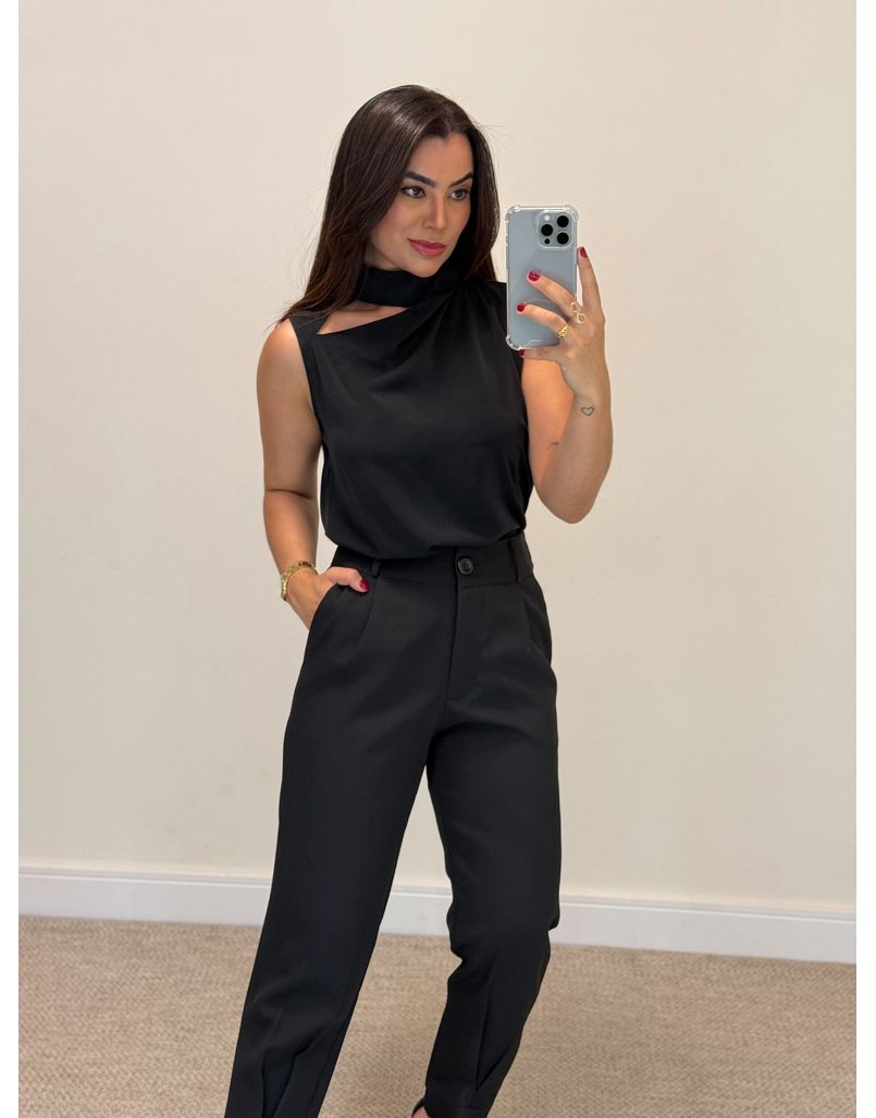 Blusa Eliana Preta
