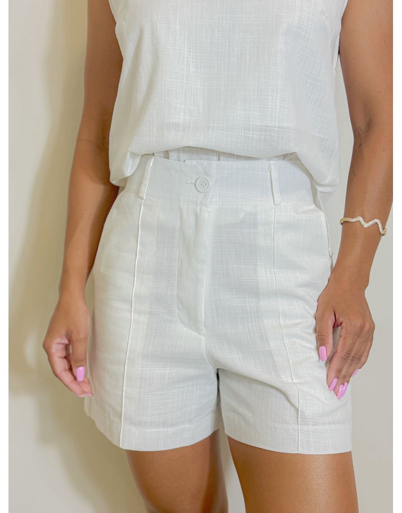 Conjunto Linho Viviane Branco