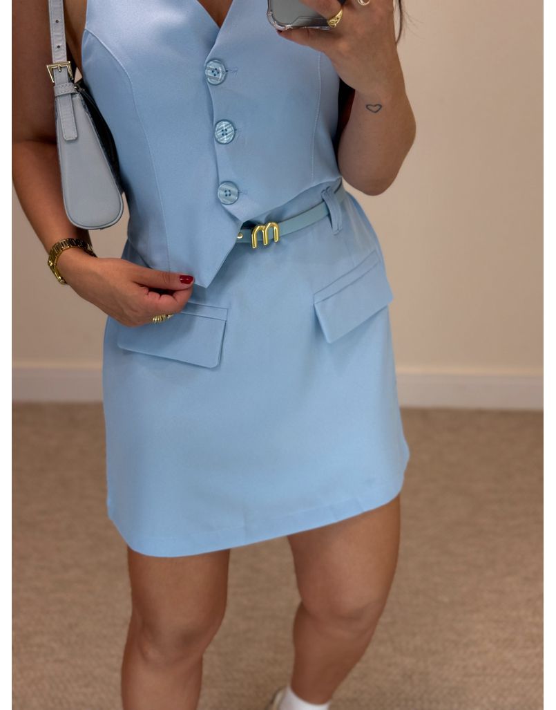 Conjunto Frente Única Priscila Azul