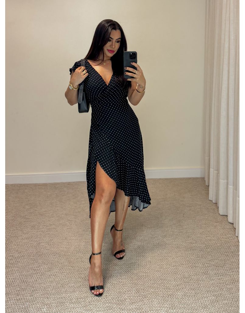 Vestido Envelope Preto