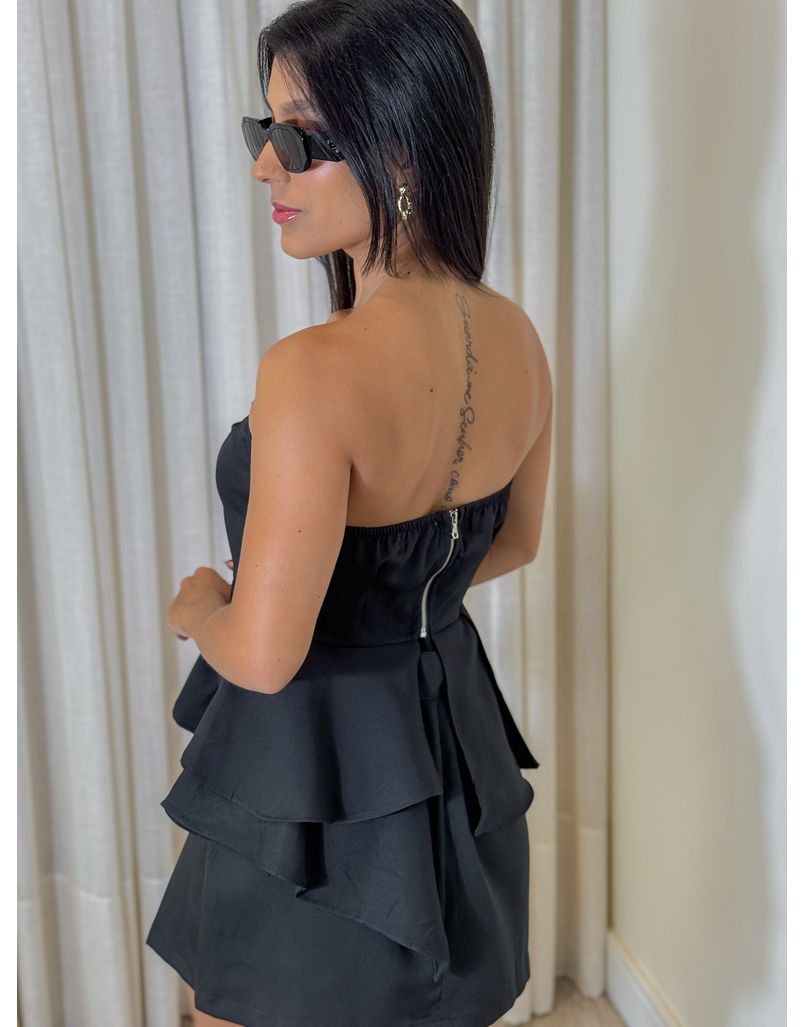 Blusa Tomara Que Caia Laysa Preta