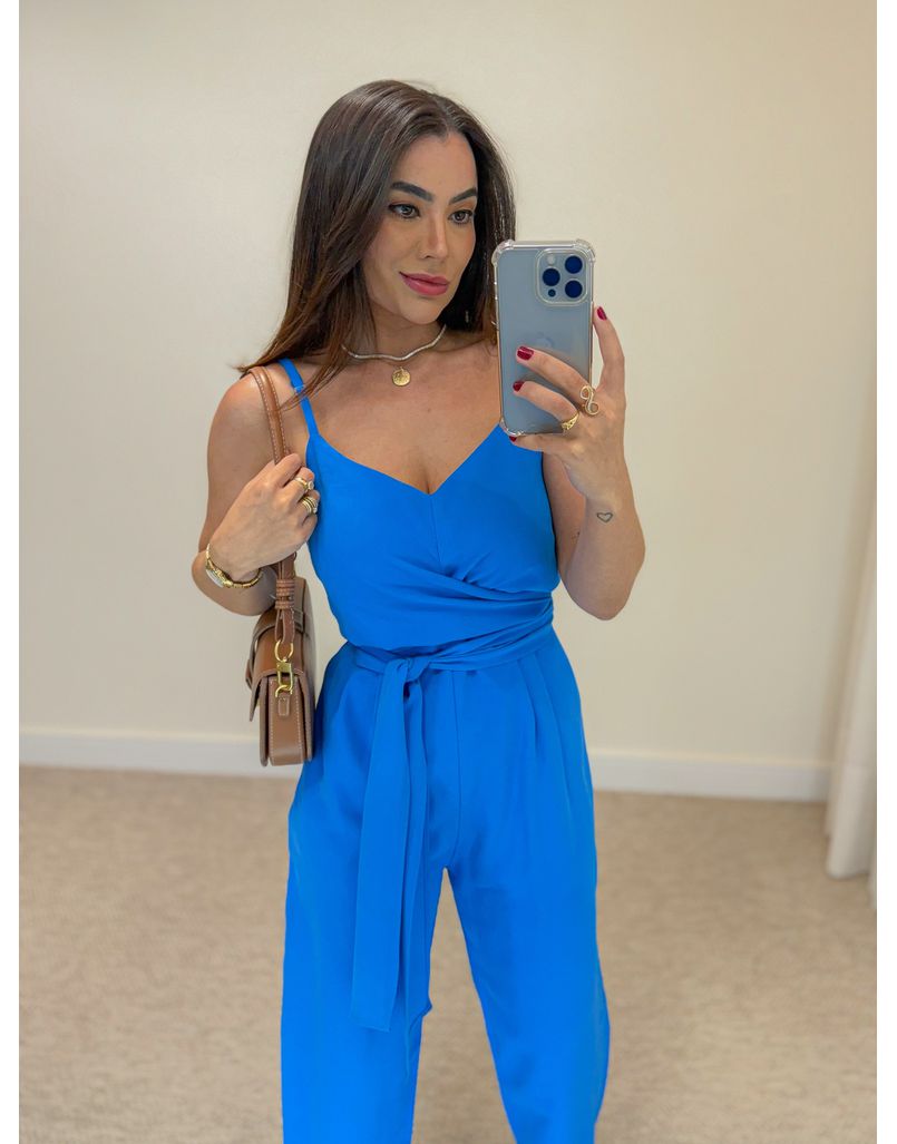 Macacão Martina Azul 