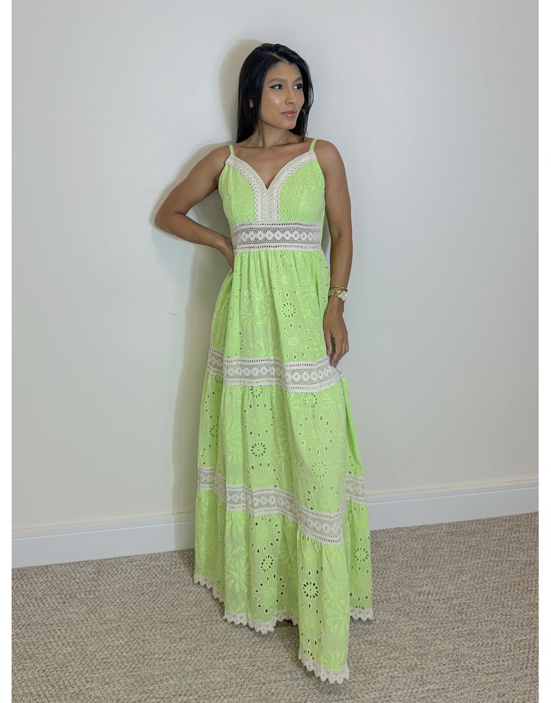 Vestido Longo Laise Acapulco Lima