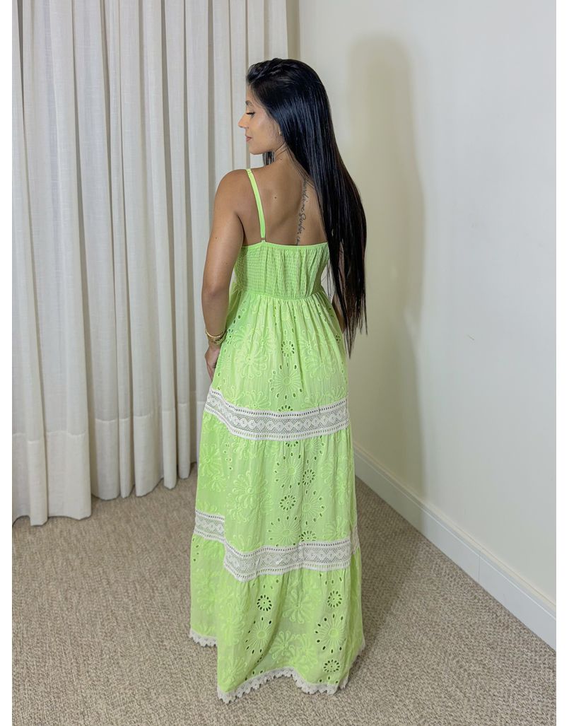 Vestido Longo Laise Acapulco Lima