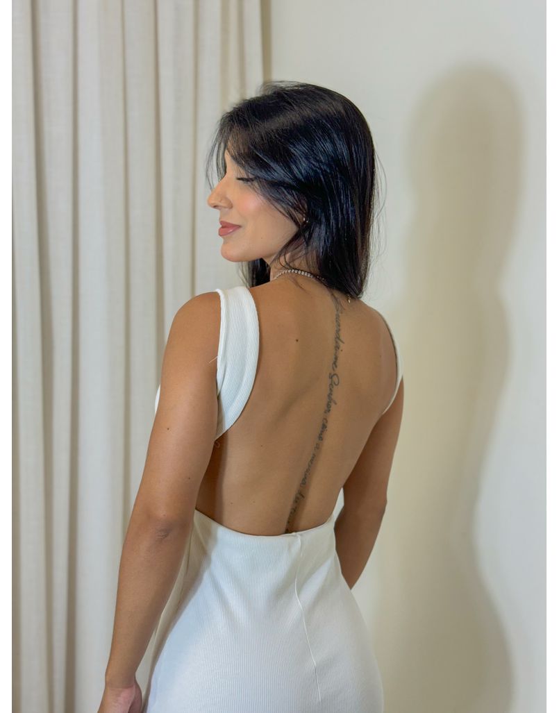 Vestido Canelado Havana Off