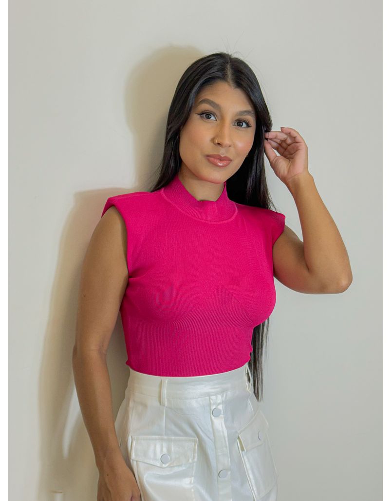 Blusa Muscle Tee Tainá Pink - Loja La Mina 