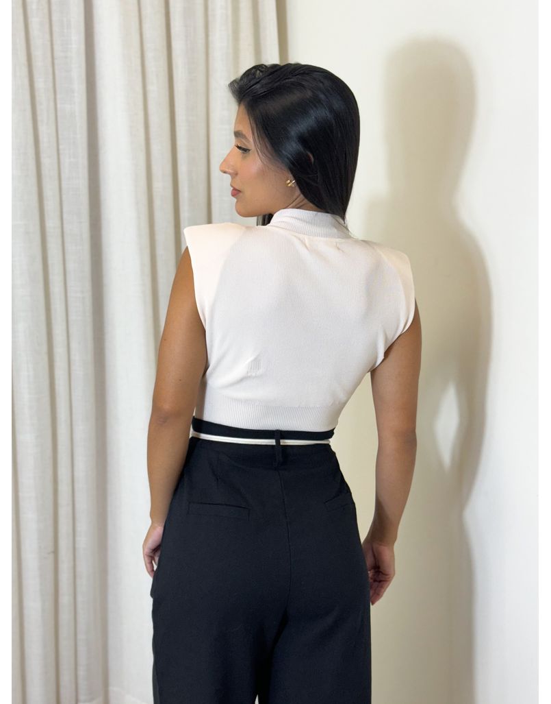 Blusa Muscle Tee Tainá Areia