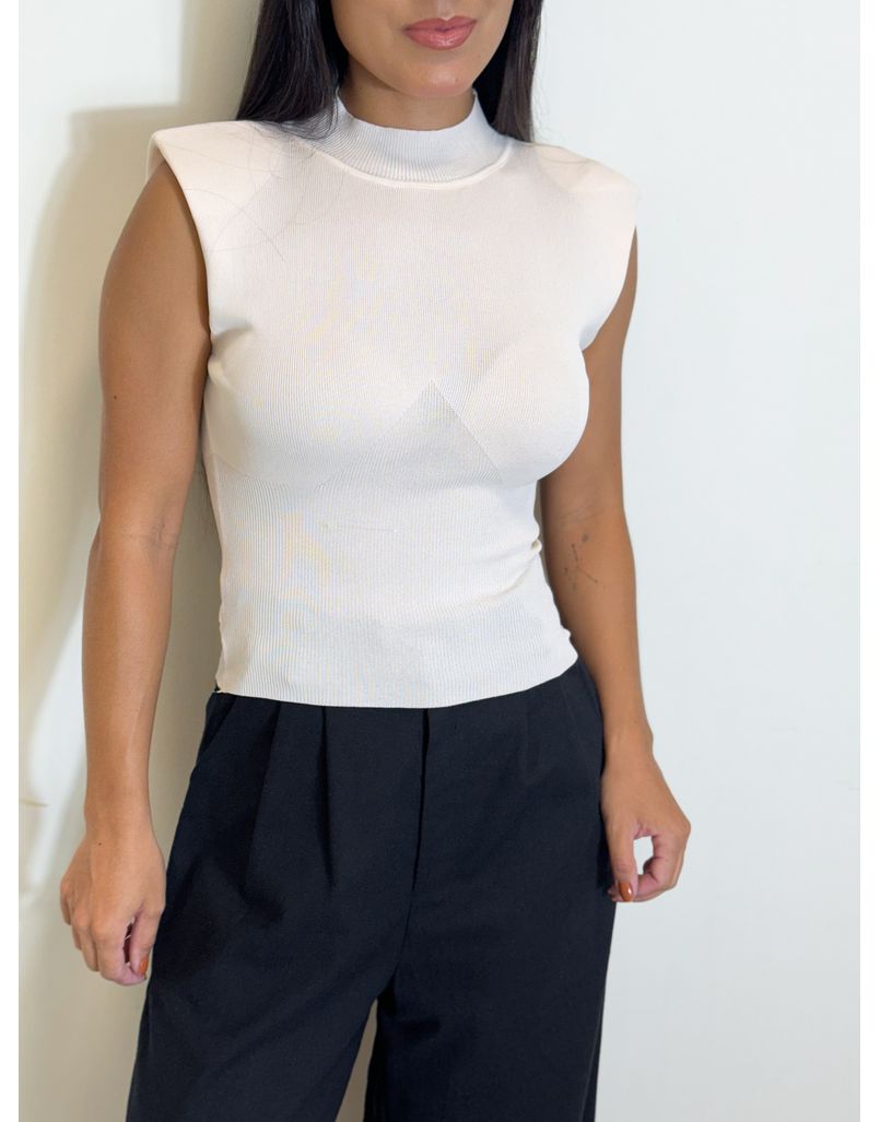 Blusa Muscle Tee Tainá Areia