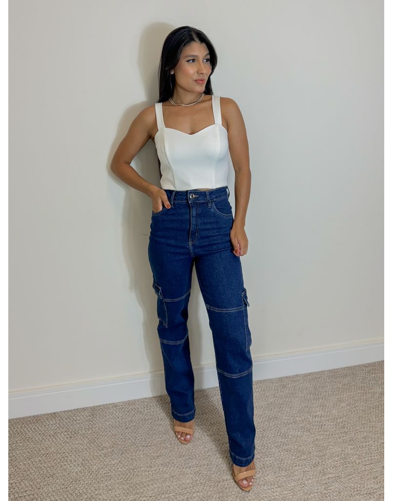 Cropped Alça Daniele Off