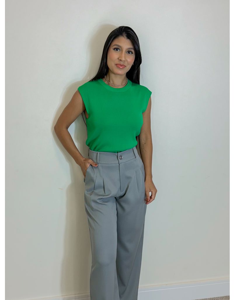 Blusa Tricot Light Vivian Verde