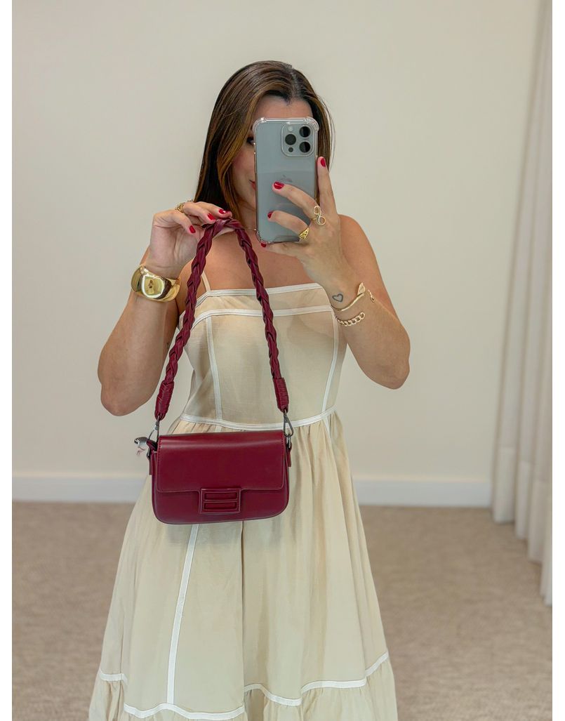 Bolsa Analu Cherry - Loja La Mina 